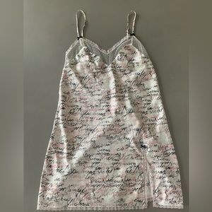 Victoria’a Secret Satin Babydoll Slip